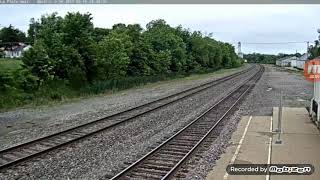 BNSF 7258, 4156 \u0026 6371 Freight Train