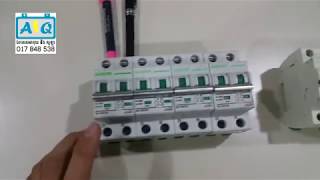 DC Breaker Solar vs. AC Breaker / ឌីសង់ទ័រសូឡា vs. ឌីសង់ទ័រអគ្គិសនីរដ្ឋ