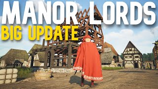 EXCELLENT! This New Manor Lords Update Is The BEST UPDATE Yet! | HARDEST DIFFICULTY | Manor Lords