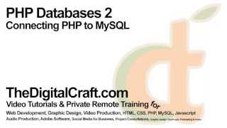 PHP Databases 2 - Lesson 1 - Setup the Database
