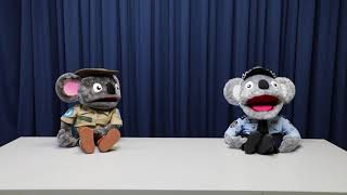 Constable Kenny Koala COVID-19 safety message for kids