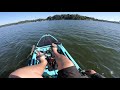 testing out the vanhunks shad 10 4 kayak on lake hickory