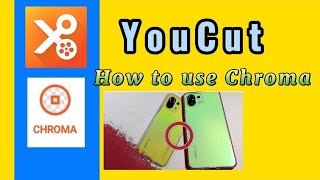 how to use chroma tool for YouCut video editor app