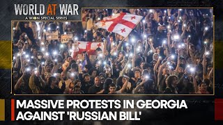 Georgia: Brutal crackdown, arrests fail to deter protesters | World at War | WION