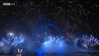 New Year Fireworks London 2013 BBC HD FULL