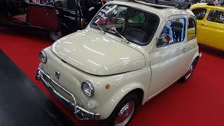 1972 Fiat 500 - Exterior and Interior - Classic Expo Salzburg 2024