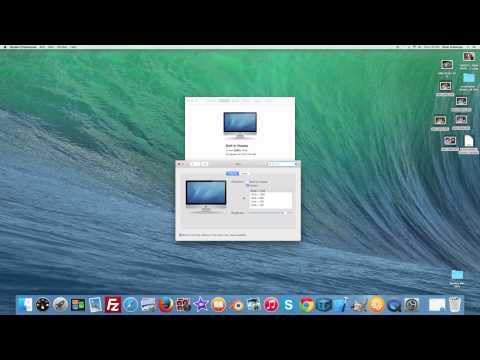 How to change resolution on an Apple iMac How to change resolution on an Apple iMac