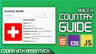 Build a Country Guide App using JavaScript & REST API!