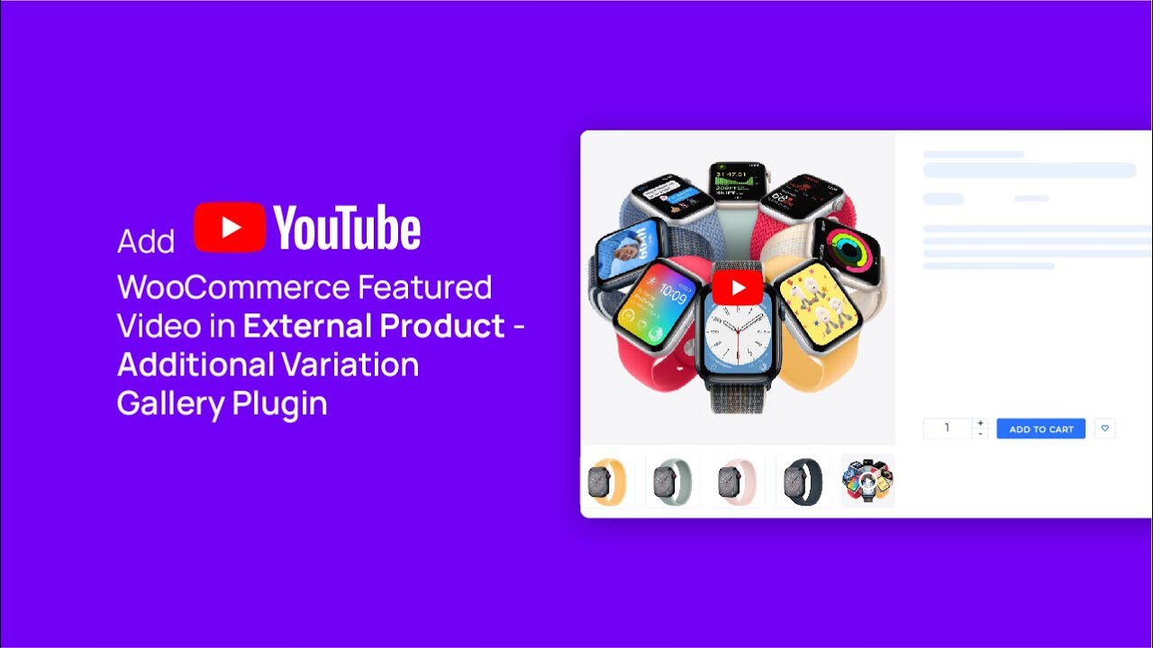 Add YouTube WooCommerce Featured Video In External Product - Additional ...