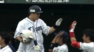 【プロ野球パ】おかわり中村、美しい放物線描く13号2ラン！ 2015/05/30 L-T