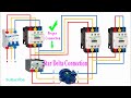 Star Delta Starter Connection Diagram | Star Delta Power Circuit Diagram 3 Phase Motor | EEE Tutors