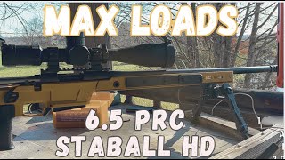 Hodgons  MAX Loads 6.5 PRC, Staball HD