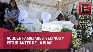 Velan en Puebla a hermanos asesinados por resistirse a asalto