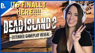 STREAMER REACTS | Dead Island 2 - Official Extended Gameplay Trailer