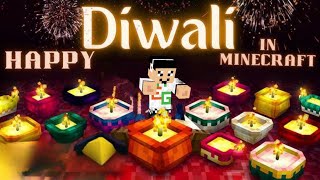 Happy Diwali Family Let's Play Minecraft With GamerEndGlow  || Minecraft Live ||