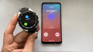 Incoming and outgoing call/ smart watch with Samsung Galaxy S9