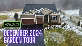 December 2024 Garden Tour ❄️ Winter Interest With Evergreens