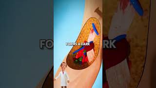Blown Veins 😟 (explained) #animation #veins