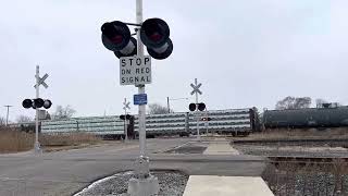 CN A483 with CN 3246 leading sneaks up on me and heads southbound at St. john’s St on 12/17/22