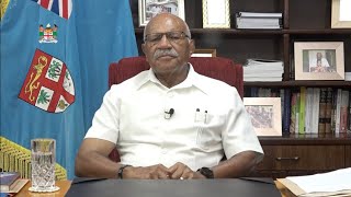 Fiji's Prime Minister delivers a statement on the dismissal of Hon. Aseri Radrodro from cabinet