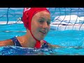 spain vs serbia women euro waterpolo champ. 2022 preliminary