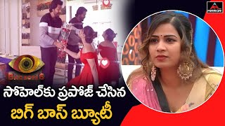 సోహెల్ కు ప్రపోజ్ చేసిన బిగ్ బాస్ బ్యూటీ..| Bigg Boss Inaya Sultana Love  Propose To Sohel |MirrorTv