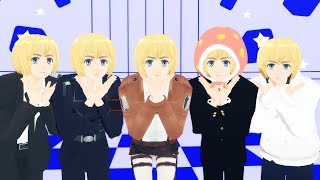 【進撃のMMD】気まぐれメルシィ Whimsical Mercy [Armin Edition]