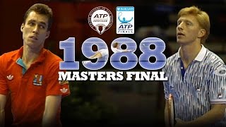 ON THIS DAY 30 YEARS AGO: Becker, Lendl and an epic Masters final