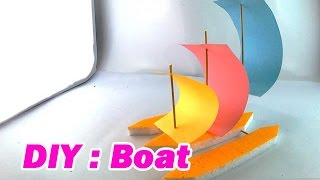 DIY a Boat Using Styrofoam