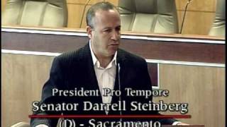 Senator Steinberg talks about the importance of the 2010 Census