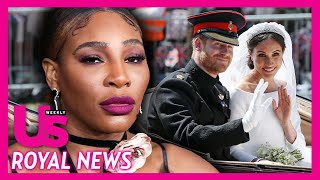 Serena Williams Talks Prince Harry \u0026 Meghan Markle Wedding \u0026 Reflects On Her Look For The Big Event