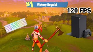 OG Fortnite on Xbox Series X | Keyboard \u0026 Mouse Gameplay | 120 FPS