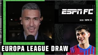 Europa League DRAW: Barcelona will take on Frankfurt! | ESPN FC