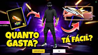 PEGANDO O NOVO PUNHO!! TÁ FÁCIL? QUANTO GASTA? TORRE DE TOKENS FREE FIRE, COM O PUNHO LANPEJO BOOYAH