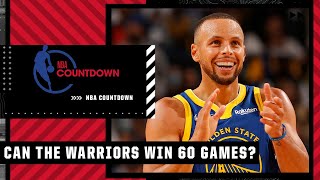 Stephen A. Smith believes the Warriors will win 60 games, do you agree? 👀 |  | NBA Countdown