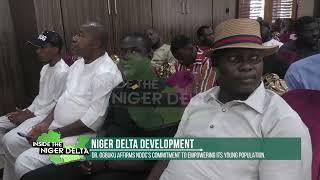 NIGER DELTA DEVELOPMENT: DR. OGBUKU AFFIRMS NDDC’S COMMITMENT TO EMPOWERING ITS YOUNG POPULATION.