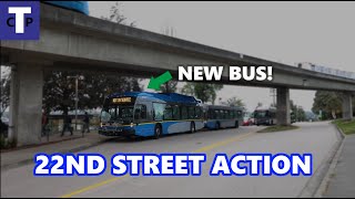 NEW BUSES! | 30+ Minutes of Rush Hour Transit Action at 22nd Street Station