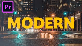 FREE Dynamic Modern Urban Slideshow Template MOGRT for Adobe Premiere Pro + Tutorial