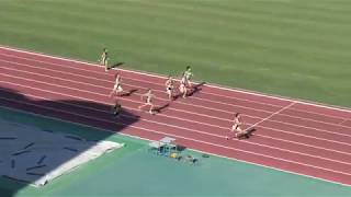 H30　千葉県中学通信陸上　女子4x100mR　決勝