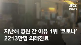 지난해 병원 간 이유 1위 '코로나'…2213만명 외래진료 / JTBC News