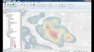 Hotspot Mapping Using KDE