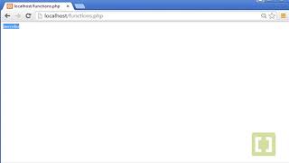 [PHP & MySQL] 28/45 Variable Scope