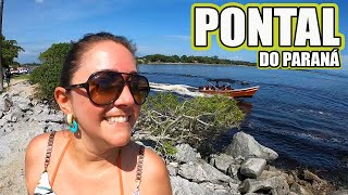 ROLÊ PELAS PRAIAS DE PONTAL DO PARANÁ  - COMO SÃO AS PRAIAS DE PONTAL - #Vlog