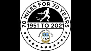 Ballinasloe Town AFC 70 Miles For 70 Years St Therese's Ward Portiuncula Hospital