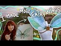 🧚✨I Made Fairy Wings w/ Iridescent Tulle Fabric! ✨ Cosplay Renaissance Faire DIY Project