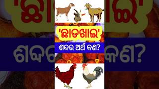 ଛାଡଖାଇ ର ଅର୍ଥ କ'ଣ? What Is The Meaning Of Chada Khai। #chadkhayi #sanatandharma #factsinodia #viral