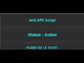 Anti Afk Script | Roblox Scripts Showcase