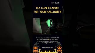 👻🎃 Get Ready for a Glowing Halloween with @iSANMATE PLA Glow Filament! 🎃👻 #isanmate  #3dprinting