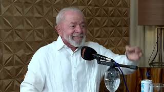 Presidente Lula concede entrevista para a Rádio Clube do Pará