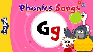 Letter Gg | New Phonics Songs | Little Fox | Animated Songs for Kids
